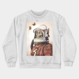 Butterflies in Space Crewneck Sweatshirt